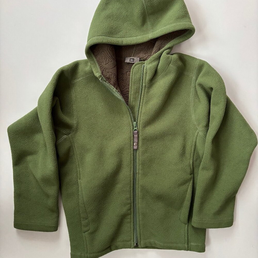 REI Heavyweight Fleece Hoodie. Boys size 10
